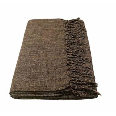 Imagem de Manta para sofá em Algodão 2,40x1,50 (Marrom Mesclado)