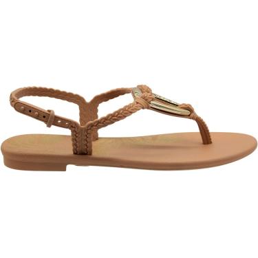 Imagem de Sandalia Rasteira Grendha Sublime Tiras Trançadas Feminina