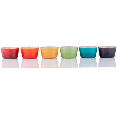Imagem de JOGO LE CREUSET SET 6 MINI RAMEKIN GIFT COLLECTION 79134108359030