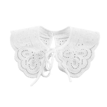 Imagem de Gola falsa de renda, gola de blusa removível para mulheres e meninas -