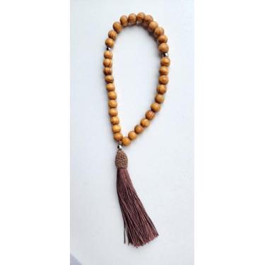 Imagem de Masbaha Ou Misbaha Sinhá Tasbih Terço Islâmico 33 Contas - japamala br