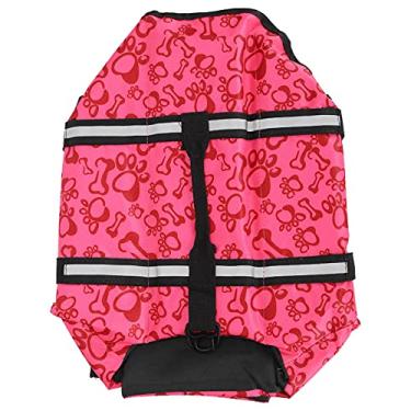 Imagem de Yctze Colete Salva-vidas Ajustável para Cães de Alta Flutuabilidade Com Recursos de Segurança Reflexivos - Traje de Banho Impermeável para Animais de Estimação para Natação e Atividades Aquáticas (XS)