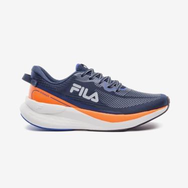 Imagem de Tênis Masculino Fila Striker Marinho e Laranja - MARINHO/LARANJA 45-Masculino