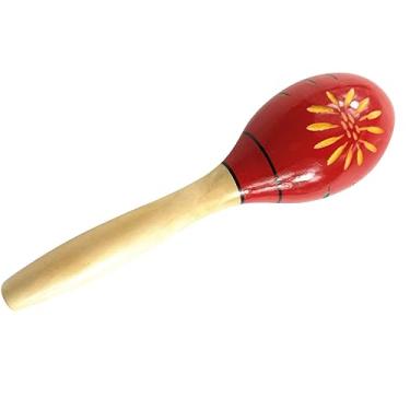 Imagem de RiToEasysports Chocalhos de Percussão de Mão Maracas Criativos, Martelo de Madeira para Presentes de Festa, Adequado para Crianças, Método Orff Educacional, Madeira Durável (#2)