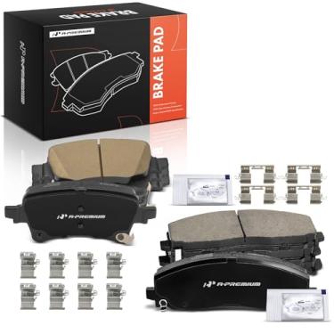 Imagem de A-Premium Pastilha de freio adequada para Jeep Gladiator 2020-2023, dianteiro e traseiro, um conjunto de 2