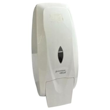 Imagem de DISPENSER SABONETE CLEAN VELOX BRANCA SEM RESERVATORIO 10,5x9,5x24,5CM