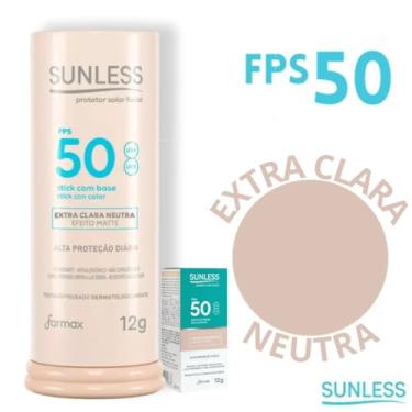 Imagem de Protetor Solar Facial em Bastão com Base FPS 50 Efeito Matte Sunless Stick Extra Clara Neutra