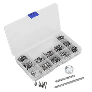 Imagem de Punk Studs Rebites Parafusos DIY Liga de Zinco Acessório de artesanato de couro para pulseiras de couro Coleiras de cachorro Bolsas Roupas Sapatos Trelas Chapéus 7 x 20mm 100