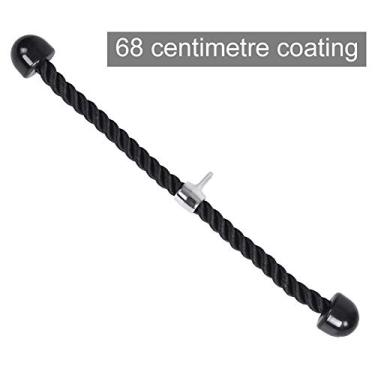 Imagem de Cryfokt Acessório de Cabo para Treinamento de Tríceps e Bíceps, Nylon Durável para Pull-up de Prensa de Academia, Cor, Adequado para Desenvolvimento Muscular