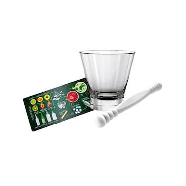 Imagem de Kit Caipirinha Euro Passo a Passo VDR0632PS em Vidro – 3 Peças