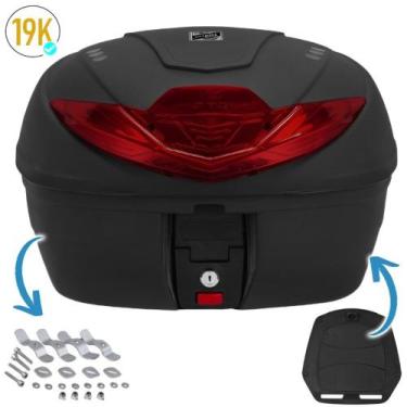 Imagem de Baú Bauleto Suporte Moto Traseiro 35 Litros Smartbox 4 Modelo Original