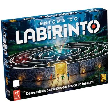 Imagem de Jogo De Tabuleiro Enigma Do Labirinto Grow - 04617