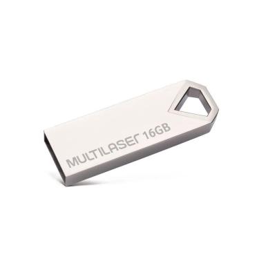 Imagem de Pen Drive Multilaser Diamond Metalico 16gb Pd850