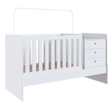Imagem de Berço Mini Cama Multifuncional Certificado Bb680 Branco