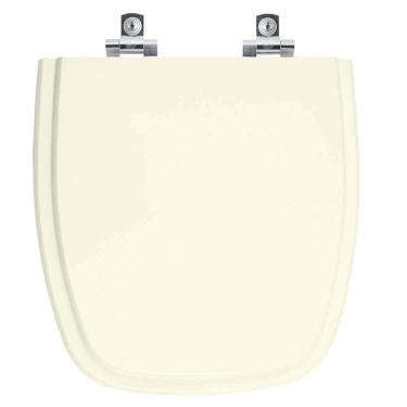 Imagem de Assento Sanitário Soft Close Angra Bege Claro Para Vaso Logasa