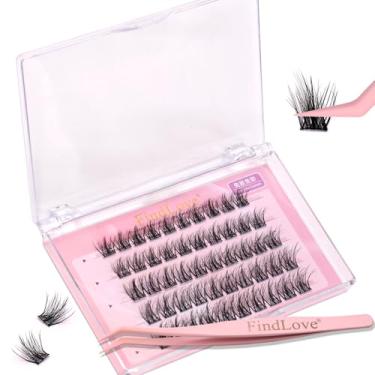 Imagem de FindLove Cílios Postiços Autoadesivos, Sem Cola, Para Mulheres, Sem Necessidade De Cola, Cílios Naturais
