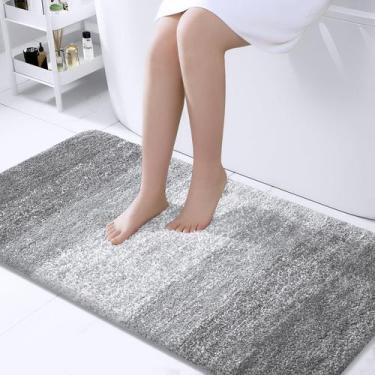 Imagem de Corredor de banho OLANLY Microfibra absorvente extra macia 120x60cm