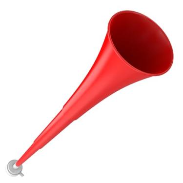 Imagem de Vuvuzelas Soccer Horn Collapsible Stadium Hockey Blow Stadium Noise Maker Loud Sound Blow Noisemakers Sports Trumpet Horn maker for Sports Events Parties Supplies Favors Accessories (red)