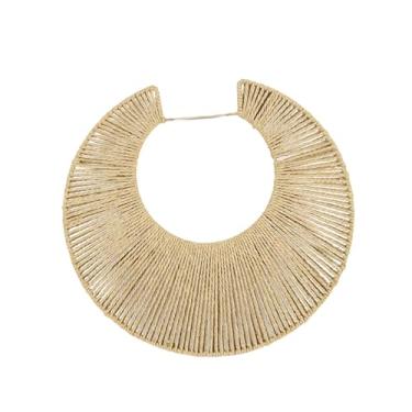 Imagem de MotiveTech Abajur de tecido decorativo para luminária rústica de sala de chá, teto para casa de chá, fazenda ou hotel.