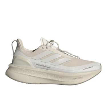 Imagem de adidas Tênis de corrida feminino Ultraboost 5 Hk, Wonder Alumina/Cinza/Prata Pebble, 40