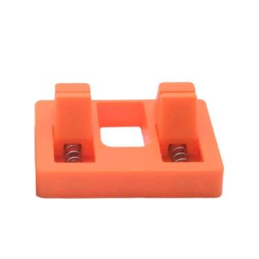 Imagem de RNXRZANK Suporte para Estação de Solda com Fio Elétrico, Mesa de Soldagem, Suporte de Fixação, Porta-fio de Solda para Manutenção de Cabos, Laranja, Tamanho real