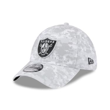 Imagem de BONE NEW ERA 39THIRTY LAS VEGAS RAIDERS NFL SALUTE SERVICE 2025 PRETO-Masculino