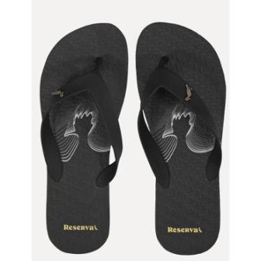 Imagem de Chinelo Reserva Masculino Pica-Pau Waves Preto-Masculino