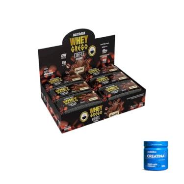 Imagem de Kit Whey Grego Bar Coffee Chocolate + Creatina Pura Monohidratada 300g Probiótica