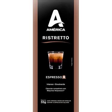 Imagem de América Café Em Cápsula Ristretto - Compatível Com Nespresso