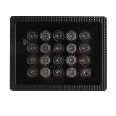 Imagem de aqxreight Luz de Câmera de Segurança, 20 LED 850nm Luz Auxiliar de Visão Noturna Infravermelha Com Sensor Automático de Dia e Noite, para Câmera IP CCTV Externa Interna IP66