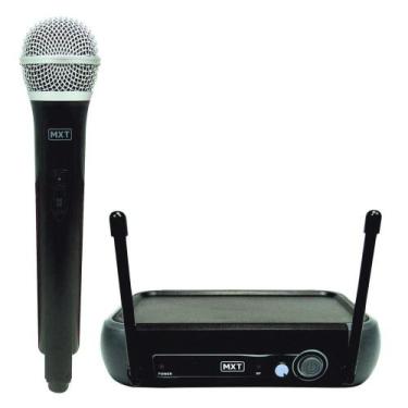 Imagem de Microfone Sem Fio Mxt Uhf202/201 Frequencia 687.6mhz - GRUPO MXT