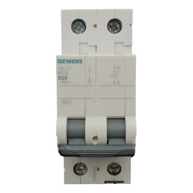 Imagem de Disjuntor Bipolar20A Curvab - Siemens 2P