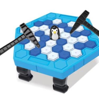 Imagem de Brinquedo Jogo de Mesa Pinguim Quebra Gelo Tamanho Grande - Generic