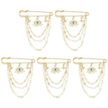 Imagem de Stiesy Broche de lapela esmaltado de gato de flor de café, broches de liga com correntes de pendurar para saia, casaco, jaqueta, chapéu, emblemas colecionáveis vintage para mulheres e homens presentes