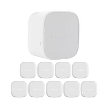 Imagem de Kit 10 Caixas de Passagem Plástica Câmeras Bullet/Dome Interno VBOX 10