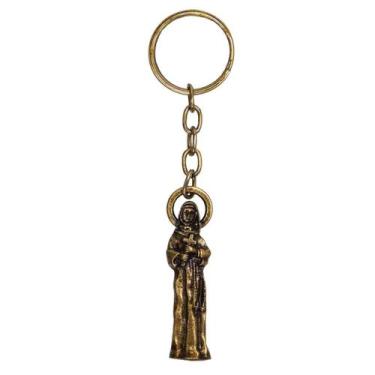 Imagem de Chaveiro Imagem de Santa Rita em Bronze - SJO Artigos Religiosos