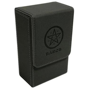 Imagem de Estojo Para Guardar Baralho De Tarô Case De Armazenamento De Cartas - 