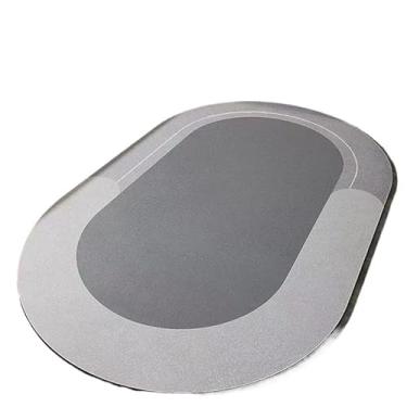 Imagem de Tapete De Banheiro Emborrachado(KIT2 CINZA ESCURO)