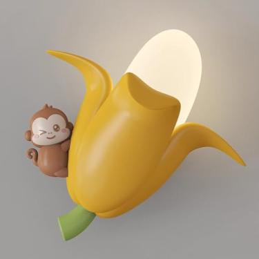 Imagem de Arandela de LED para interiores com interruptor, 3 temperaturas de cor, luminária de parede decorativa em formato de chifre, 16W, moderna e criativa, para cabeceira, com interruptor de puxar