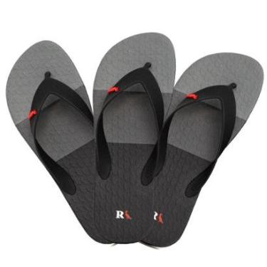 Imagem de Kit 3 Chinelos Reserva RSV Go Trancoso Borracha Confortável Clássico 750040396-Masculino