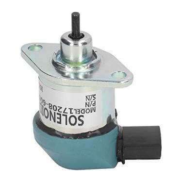 Imagem de Cryfokt Controle Eficiente da Válvula Solenóide de Parada de Combustível para Motor de Trator DC 12V 17208-60016
