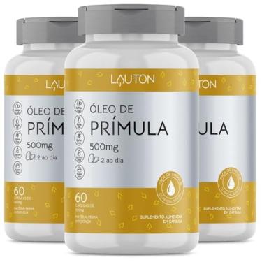 Imagem de KIT 3X Óleo de Prímula 60 cápsulas - Lauton