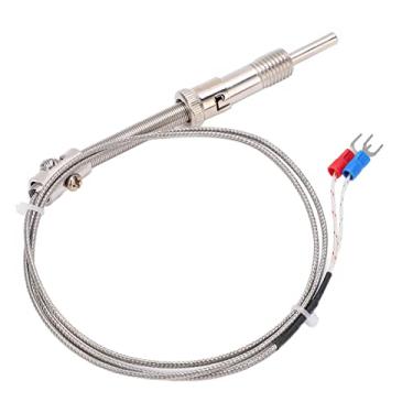 Imagem de K Tipo Primavera de Compressão Termopar Sonda de Aço Inoxidável de Grau Industrial Resposta Rápida para Medição de Temperatura