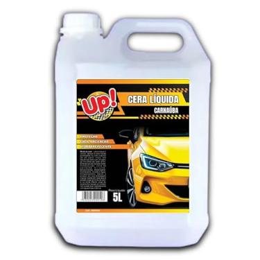 Imagem de Cera Líquida de Carnaúba, 5 Litros, Ação Hidrorepelente, Brilho Espelhado e Proteção