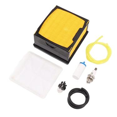 Imagem de GLOGLOW Kit de Filtro de Ar de Bulbo, Material ABS, Compatível Com Partner K750, Inclui Filtro de Ar, Linha de Combustível, Vela de Ignição para Serras de Concreto
