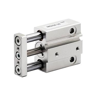Imagem de VTGVVVTR MGJ6 MGJ10 Mini cilindro de pistão pneumático de três eixos com haste guia
