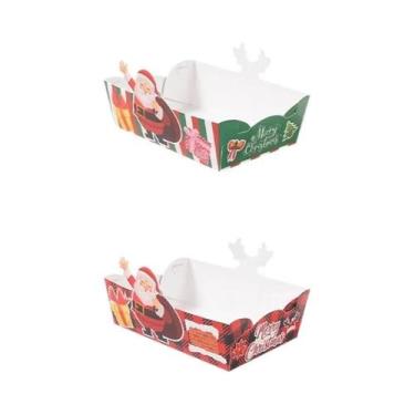 Imagem de Decoração De Bandejas De Petiscos De Natal, Utensílios De Mesa De Nata