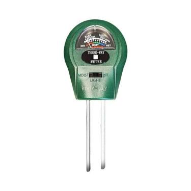 Imagem de Kit Testador De Solo 4 Em 1 Para pH, Luz, Umidade E Acidez Para Planta