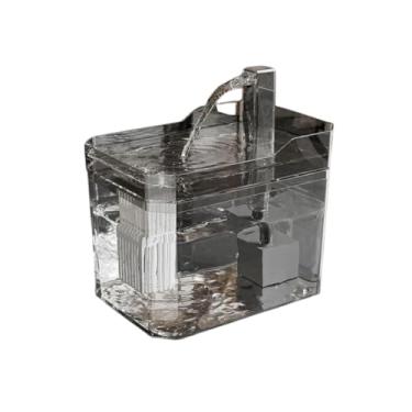 Imagem de Fonte de Água Super Luxo para Cães e Gatos Bebedouro Design Premium Pet Capacidade 1,5L Bivolt (Cinza)