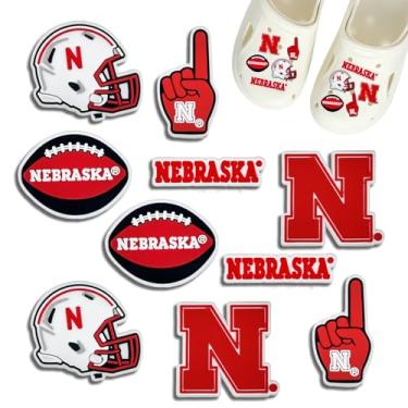 Imagem de MATHARAGO 8, 9, 10, 11 peças, berloques de sapato para decoração, diferentes acessórios de sapatos fofos para meninos, crianças, adultos, mulheres, homens, lembrancinhas de festa, presentes de